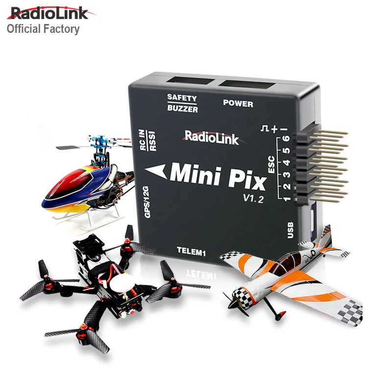 Ardupilot Flight Controller Radiolink MINI PIXHAWK Better Altitude Hold with STM32F405VGT6 Processor