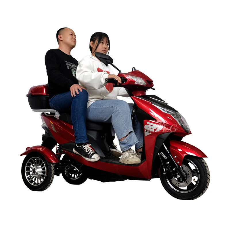 1000w 60v 3wheel Bike Adult Bicycle Electric Tricycle Scooter Steel Moped Adult 2000w Trikes 3 Wheel Motorcycle Open Passenger