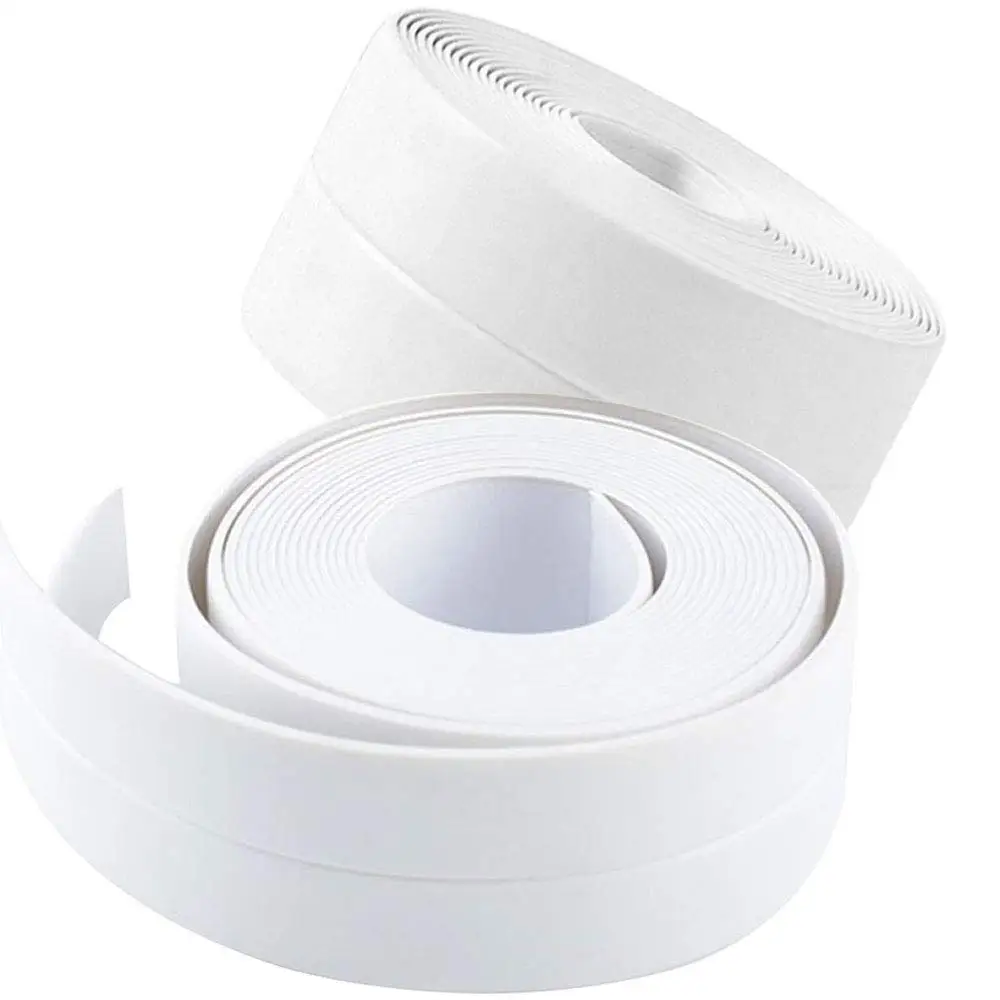 Bath & Kitchen Caulk Tape Sealant Strip PVC Self Adhesive Tub and Wall Sealing Tape Shower Tile Sealer Adhesive sealant