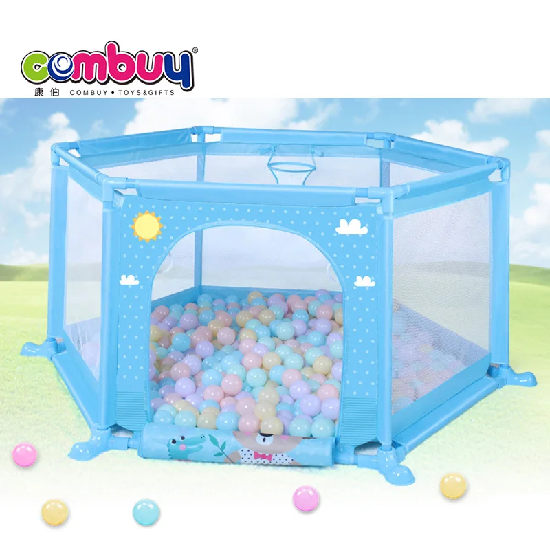  Крытый шесть сторонняя ограждения бассейн 60 шт шаров многоугольный игровой защитное ограждение для ребенка