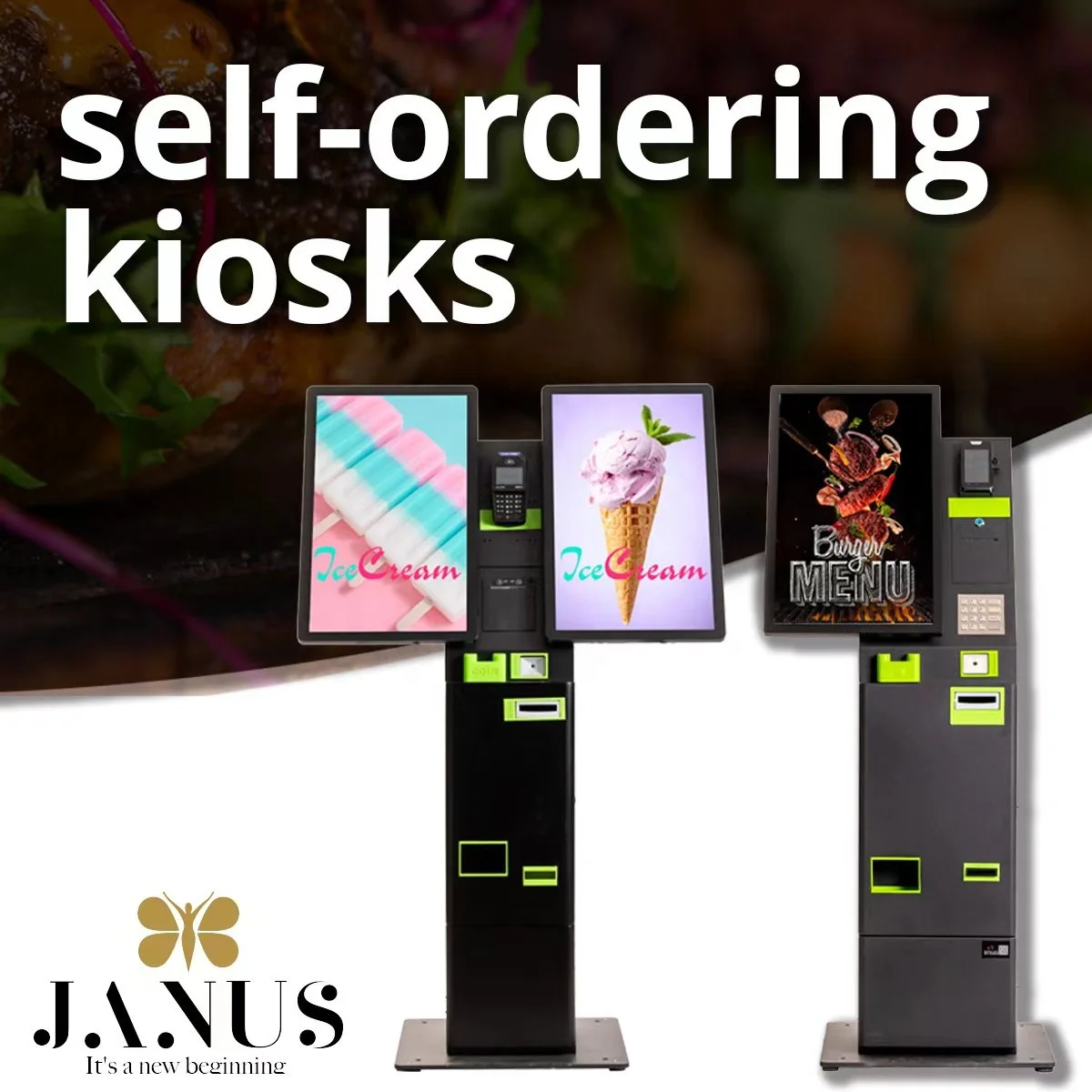 Modulares mcdonalds киоск pantalla tactil de 27 pulgadas quiosco pago automatico емкостный интерьер