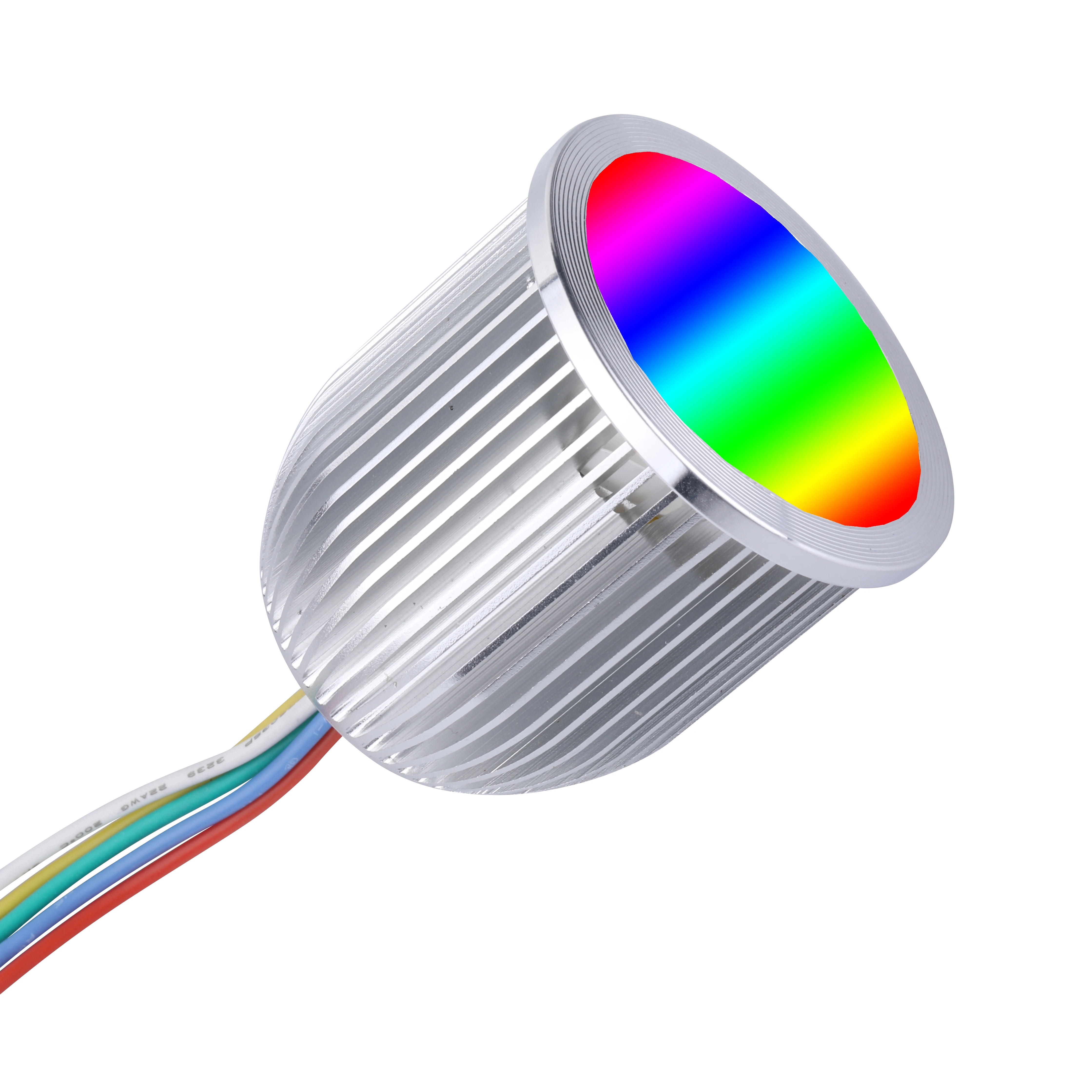 Benory KNX RGBWW Светодиодный точечный MR16 8 Вт 24 В светодиодный светильник RGB Диммируемый 2700k 6000K Прямая продажа с