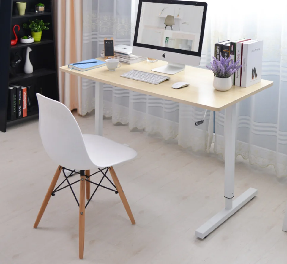 
Modern Office Furniture student desk painting 2-stage lift height adjustable desk best standing desk 