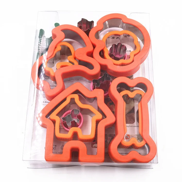 Source supplier stainless steel cake mould dog bone baking mould pastry biscuit cookie sandwich cutter set