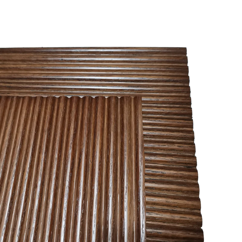 hot sell 3D ART texture wood mdf wave wall panel for decoration