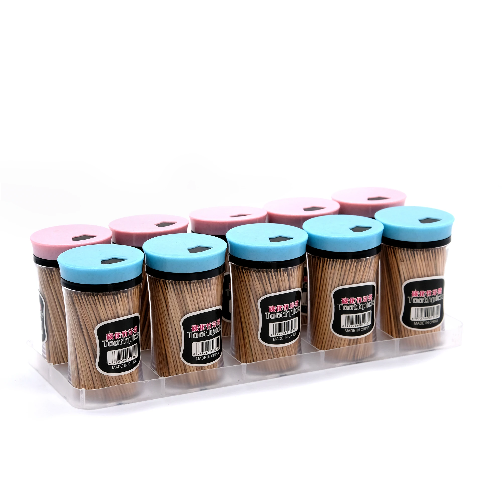 Wholesale Eco-Friendly Disposable Natural Wood Toothpicks Custom Length Bamboo Wrap Senior Toothpicks for Parties Restaurants