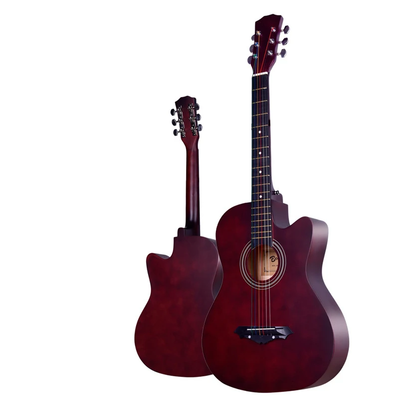 Professional Cheaper price 38 inch Acoustic Guitar Rosewood Fingerboard 6 string Classical Guitar for student