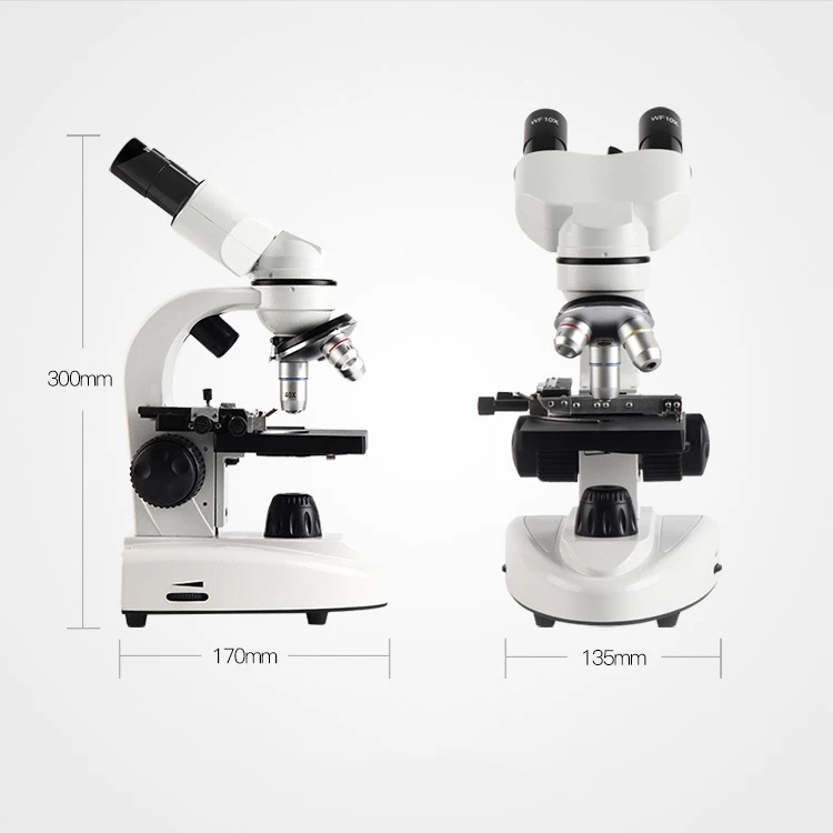 NP-EM014 Binocular Coarse&Fine Focus Junior Microscope 40 X-400 X Cordless