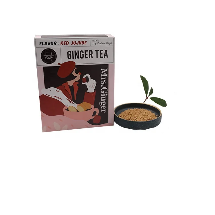 highly accepted red jujube professional ginger tea solid beverage benefits