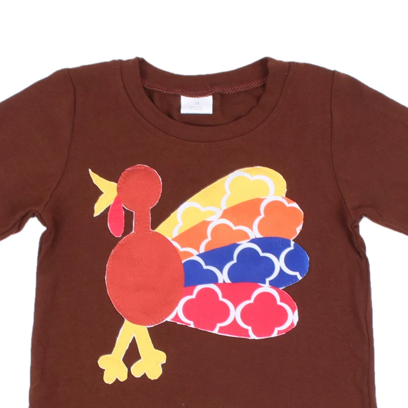 
Brown Color Boutique Fashion Shirts Baby Long Sleeve Top Quality Shirt Top For Boys 