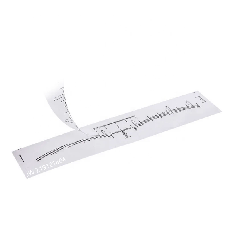 OEM одноразовая линейка для бровей, линейка для микроблейдинга, трафарет для бровей