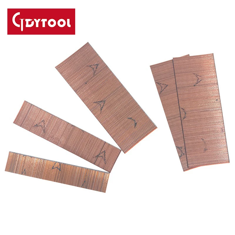 Industrial Fasteners ISO Standard 23Gauge Air Pin Nail Sliver /Copper Plated  P6 Series Brad Nails Air Gun Nail for Furniture