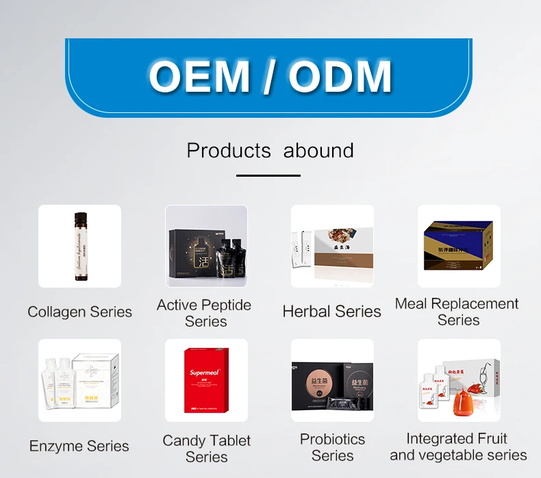 OEM Health Beauty and Skin Care Oral Liquid Functional Drink Health Care Beauty Whey Protein Peptide & Collagen Drink for Woman