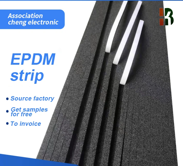 Closed cell conductive EPDM foam gaskets