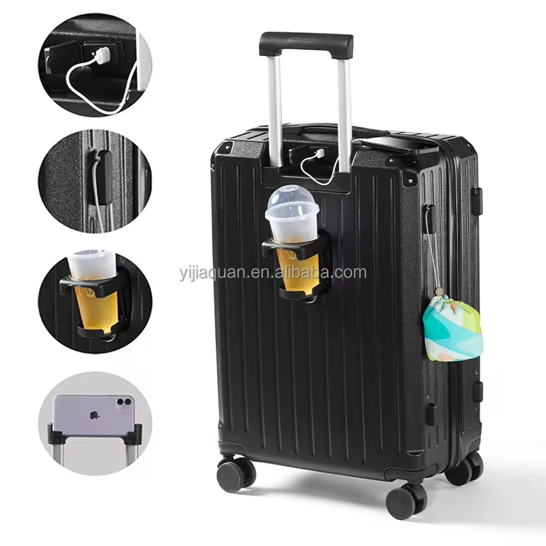 Hot Selling Suitcase 24 Inches Travel Luggage Carry-On Boarding Luggage With Usb Charger