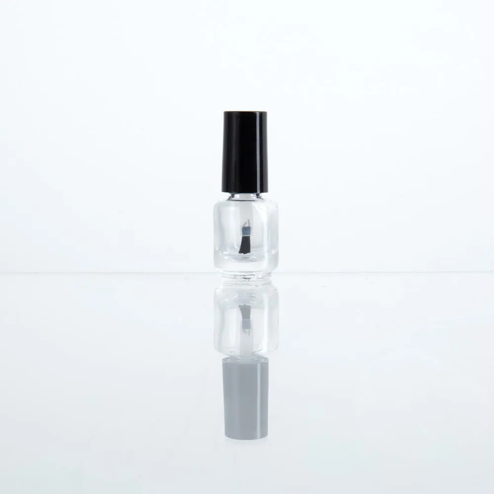 
5ML Custom Print Empty Nail Polish Glass Bottles Nail Polish Bottle Holder with Brush Cap for Nail Art 
