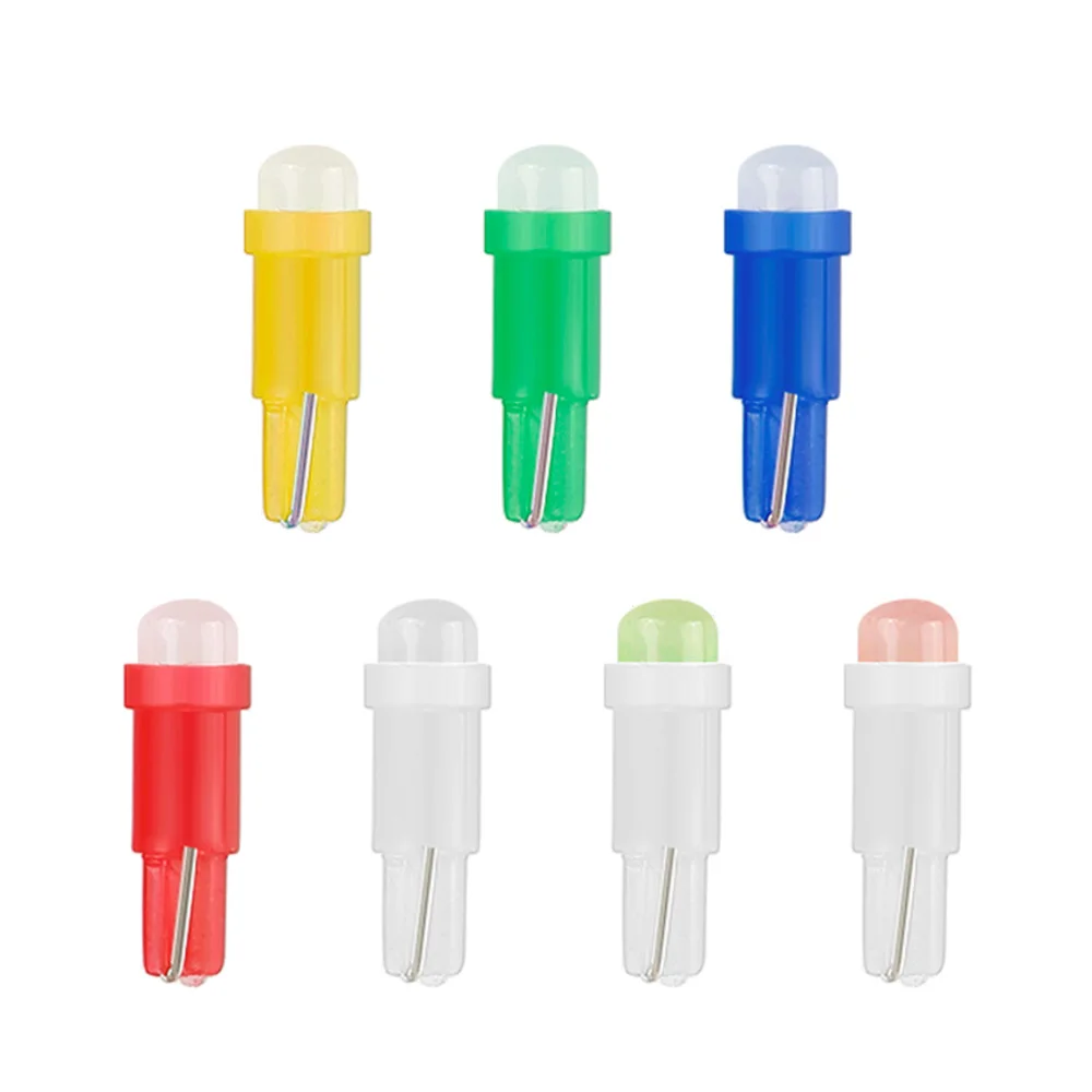 
Car T5 COB LED Light Gauge Dash Bulb Dashboard Instrument light Wedge Interior Lamp Car Gadget 
