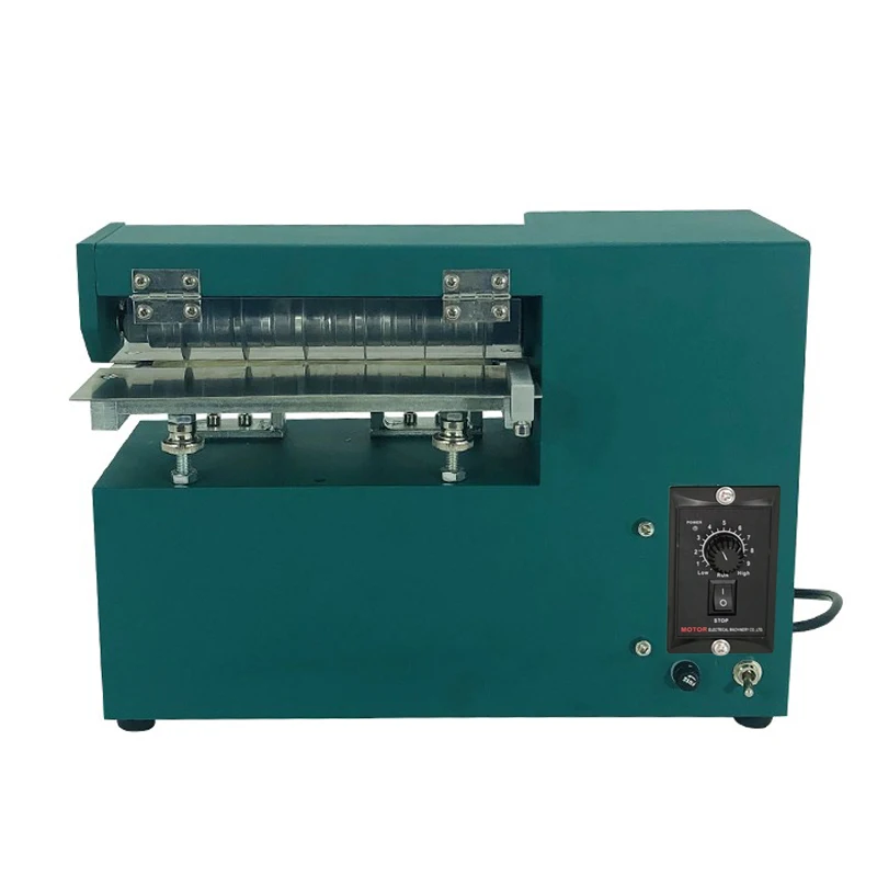 Shoe Clothing Leather Cut Leather Cutting Machine splitting machine paper cutting strip machine for PVC PU plastic tab 20cm