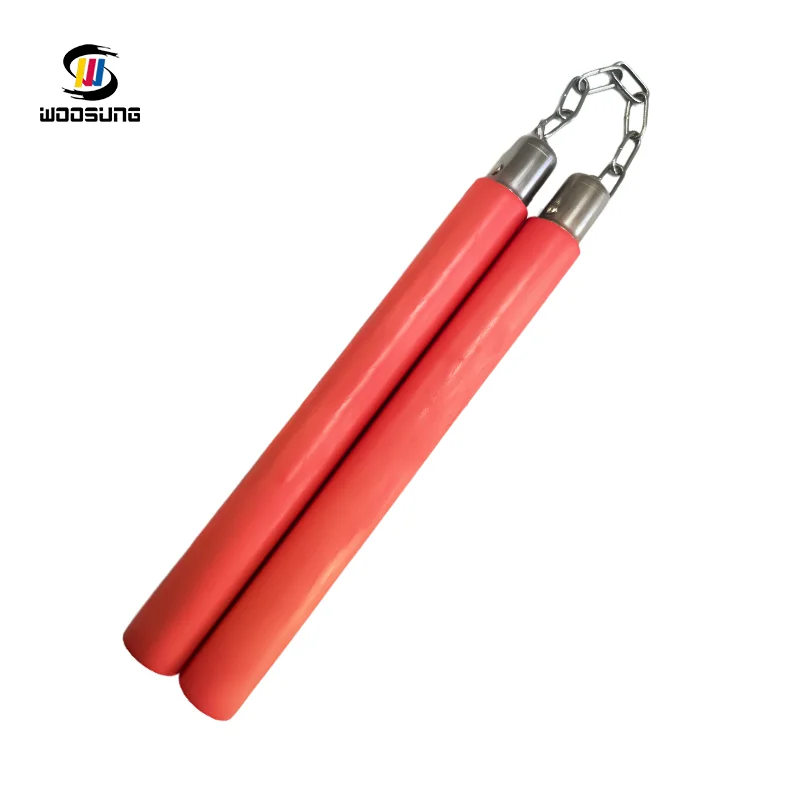 Woosung Unisex Kung Fu Martial Arts Weapons Stainless Steel with EVA Foam Free Shipping on Samples  Nunchakus