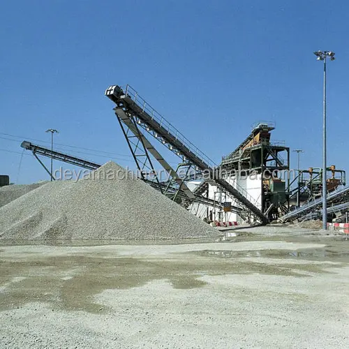 80 to 100 tons per hour River sand stone crushing and washing plant