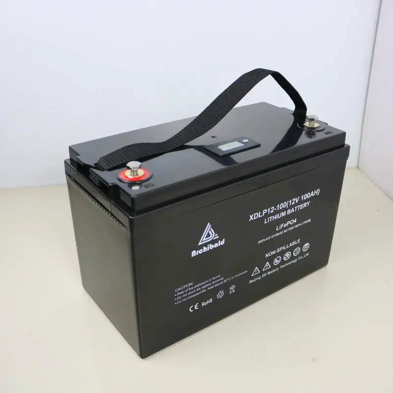 china manufacture light weight nominal capacity 12v 100ah lifepo4 lithium battery for rv ev car yacht party