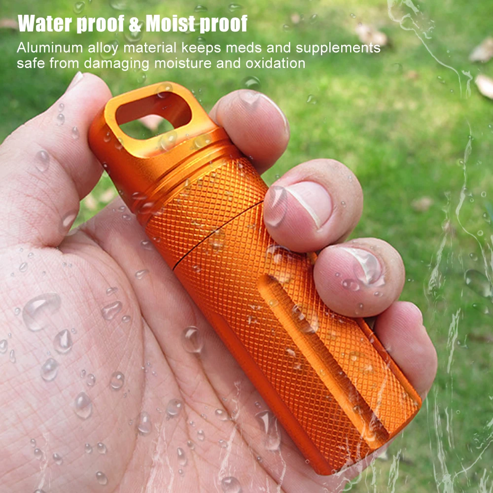 Bengku Wholesale Good Quality Waterproof Survival Aluminum Match Box Container