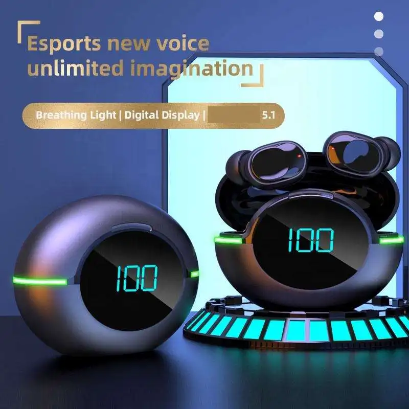 2022 Hot Selling Latest A15 Tws Smart Touch Wireless Earphone Noise Cancelling Headset Bt V5.1 Headphone Earhook For Sports
