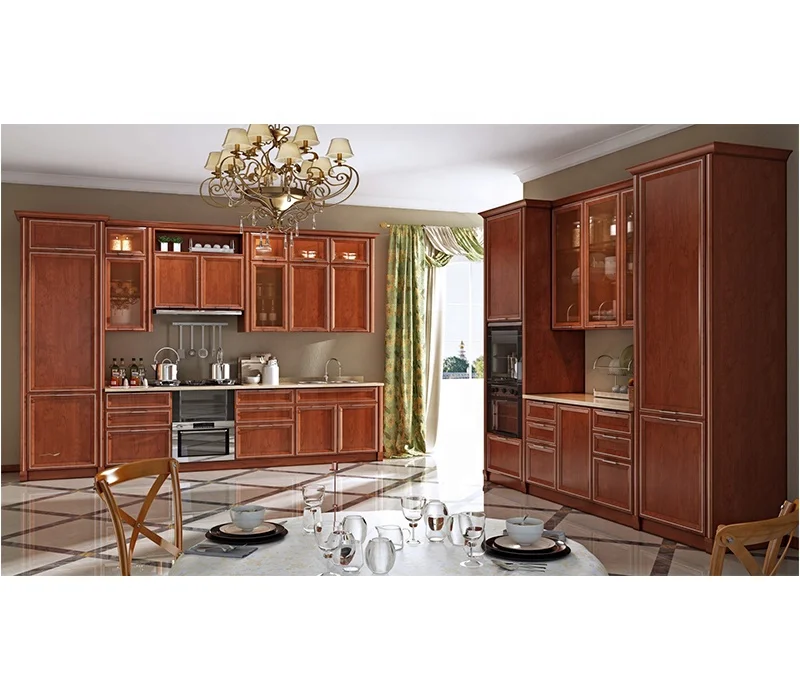 New Modern customized home Kitchen Interior Design PVC Modular Kitchen Cabinet