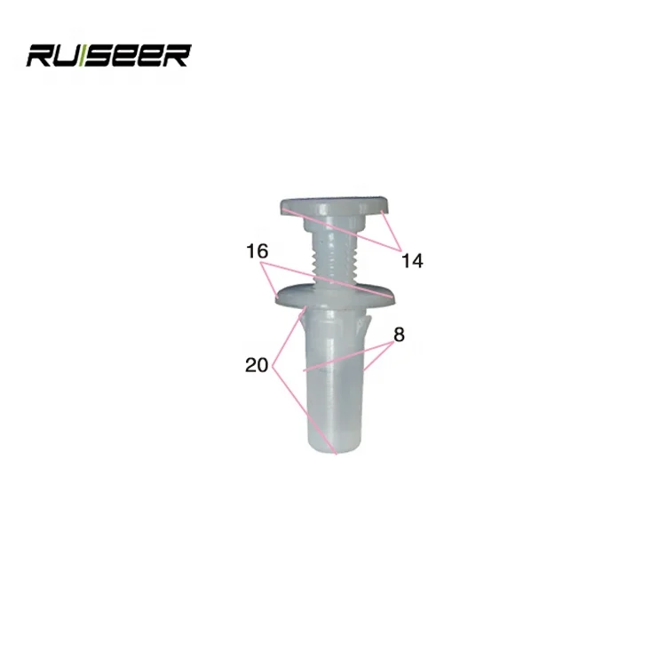 Universal Auto Metal Clips And Plastic Fasteners Car Mats Automotive Door Panel Bumper Floor Clip