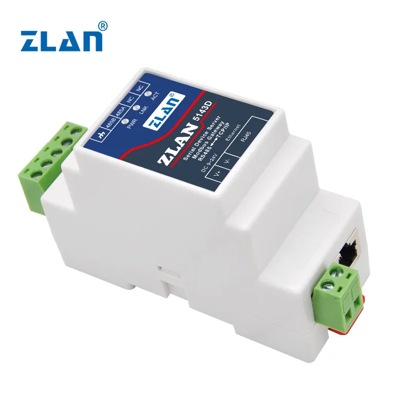 Single Ethernet port rj45 ethernet hot selling tcp/ip 485 to Ethernet modbus tcp
