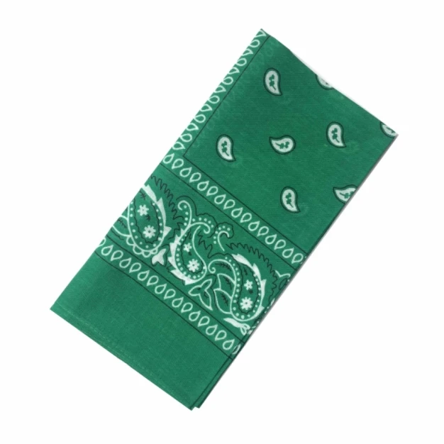 Wholesale Multifunction Colourful Headwear 100% Cotton Square Printed Paisley Bandanas