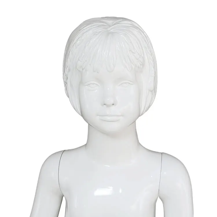Cute full body plastic child mannequin for wholesale