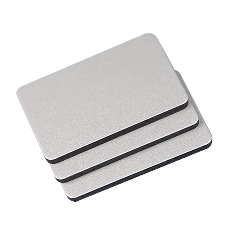 Champagne Metallic Gold Thickness 4 mm ACP Sheets PVDF ACM Metallic Colors Aluminum  Composite Panel