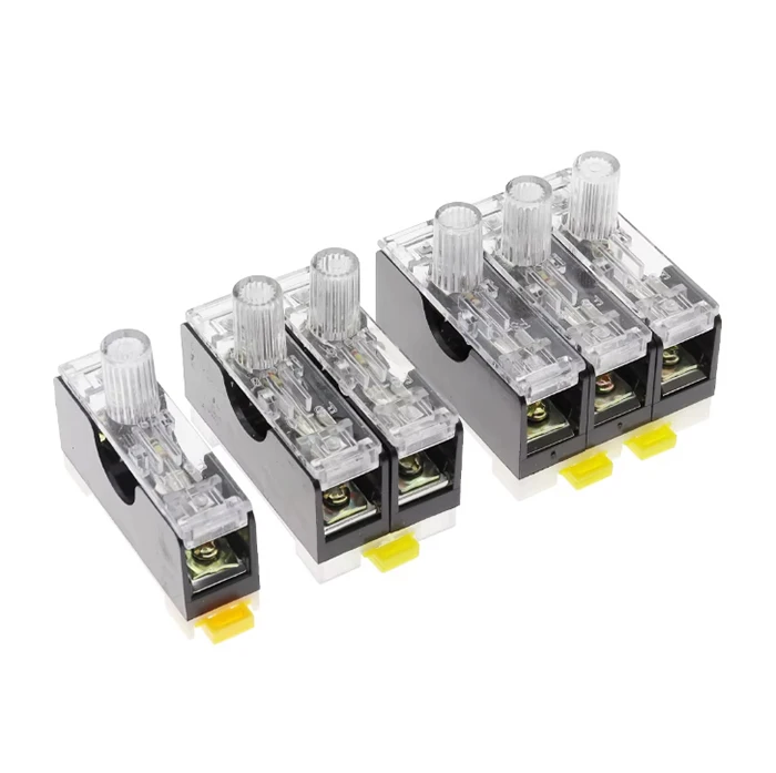 6X30mm 220V Glass Fuse Holder FS-101 FS-102 FS-103 Din Rail Mount Single Pole 6*30 Fuse Casing 1A ~ 20A