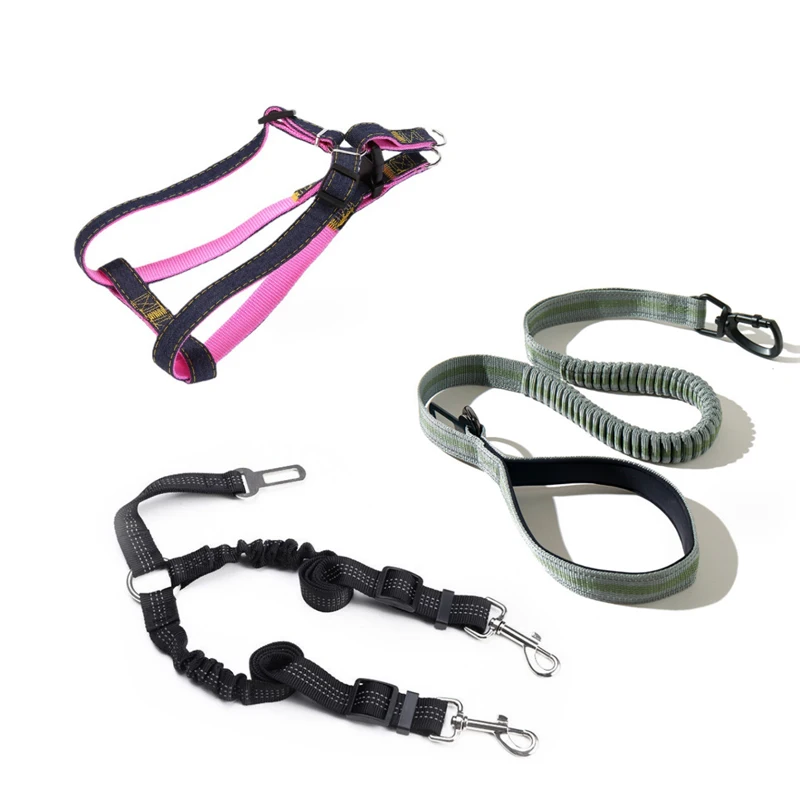 Top Seller Heavy Duty Rope, Dog Leash Multi Color Durable Nylon Reflective Rope Round Dog Leashes/