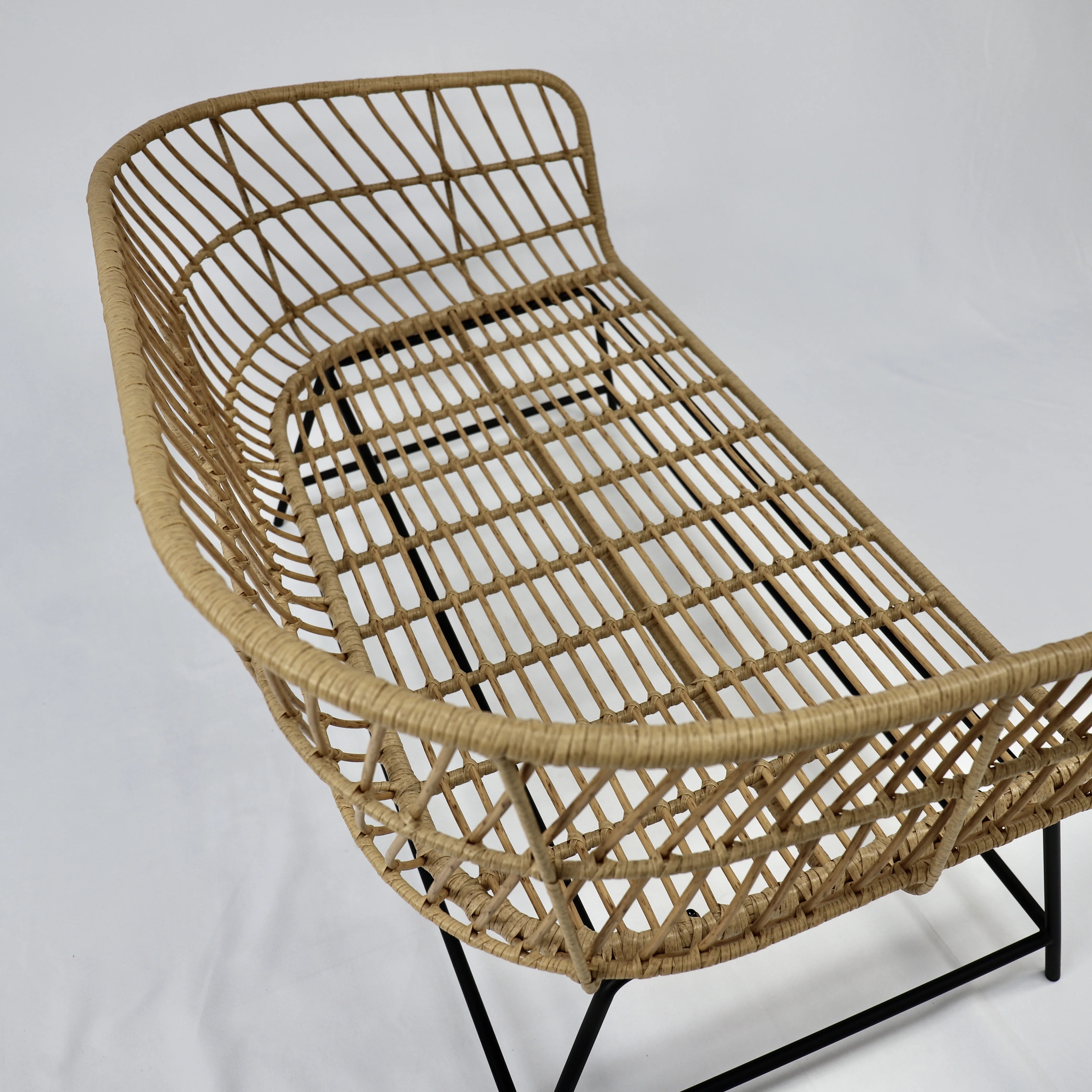 2022 Hot Sale Spring Garden Furniture Pation Furniture Outdoor Rattan Chair Sofa For Sale