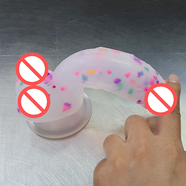 Custom Mold Funny Extra Large realistic Big Head Real silicone Skin Feel Monster jelly Dildo