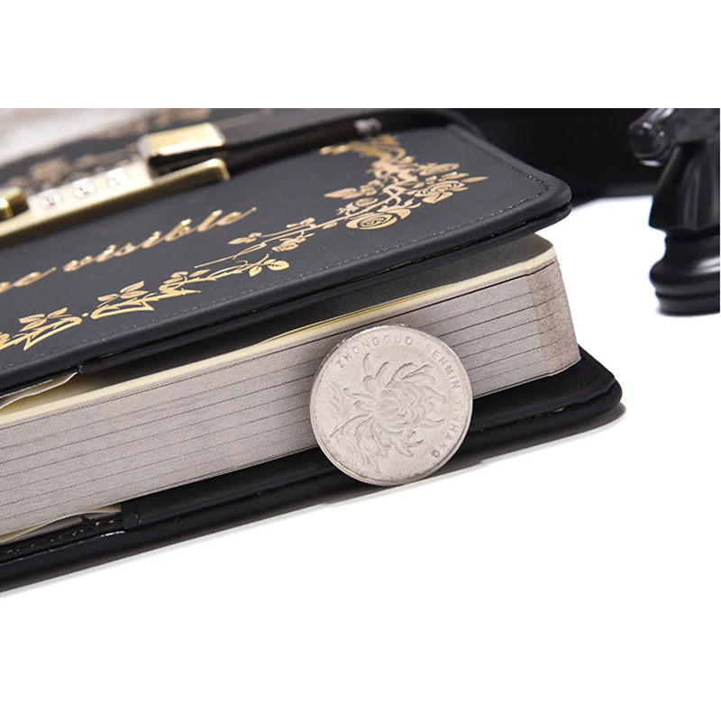 PU Leather Diary Non Perforated Notebook Custom Notebook Cute Students School Supplies Office Traveler Journals