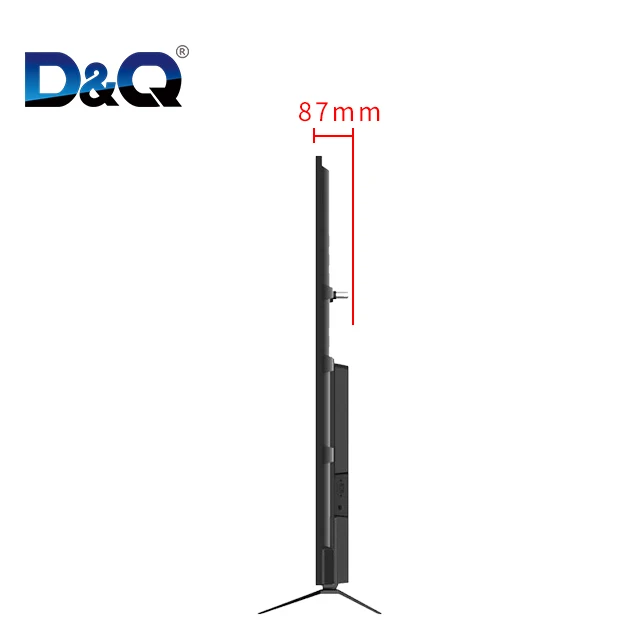 DQ hot sale flat screen tv android television 85 led tv smart China smart android led 4K-UHD factory cheap NO OLED  smart tv
