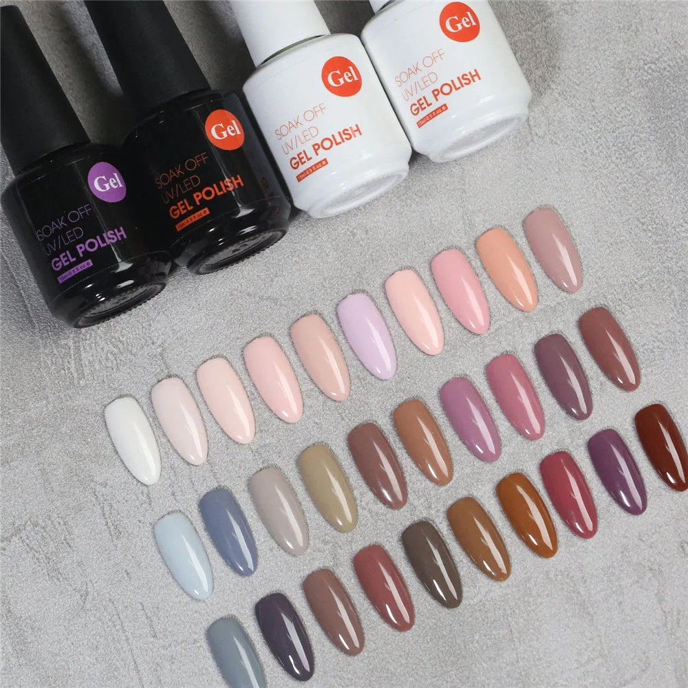 Missgel private label custom logo summer rainbow pastel neon colors soak off gel nail polish uv gel