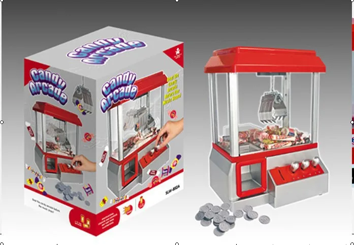  Мини электрическая машина для захвата конфет аркадная игра детских