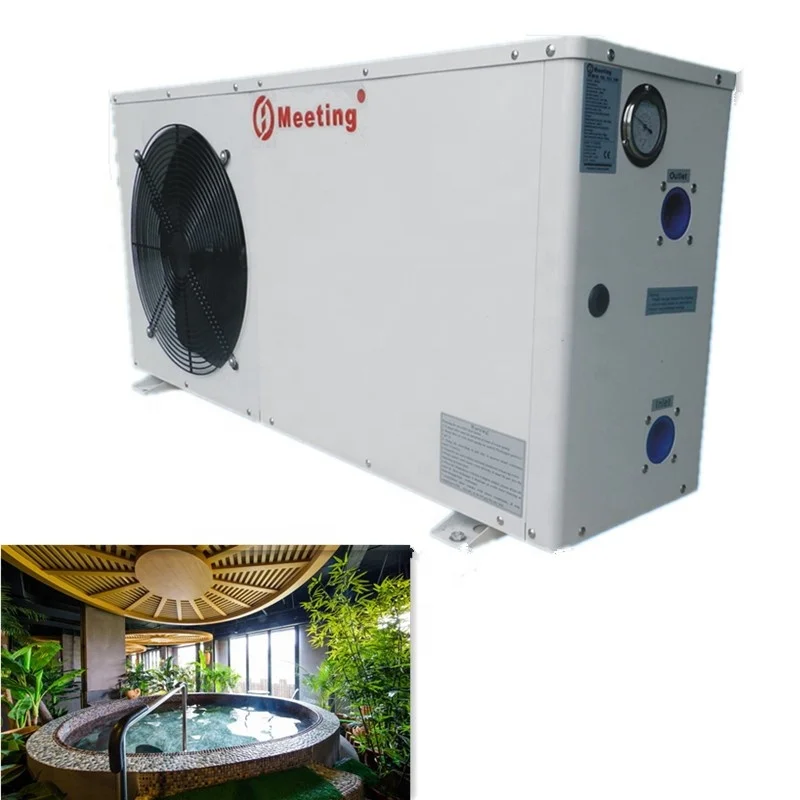 Meeting MDY15D-GW Air To Water High Temperature Swimming Pool Heaters For Swim Spa Tubs Pool Heat Pump