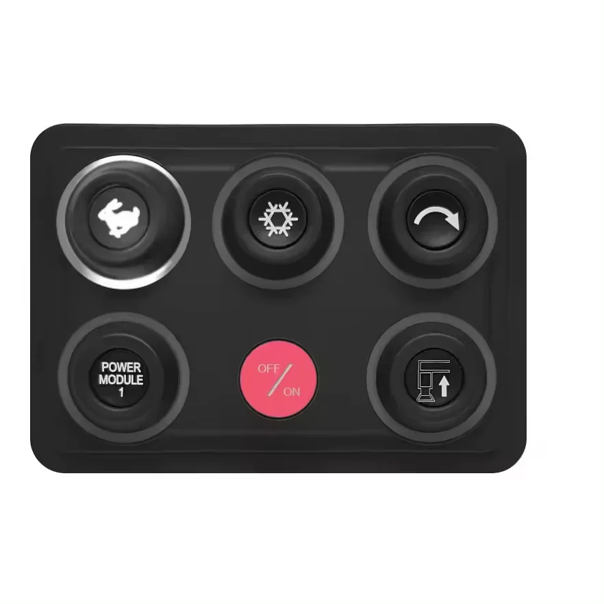 5 Gang LED Switch Panel 12V Marine Boat Truck SUV Car Universal Off Road Lights LED Switch Panel for car