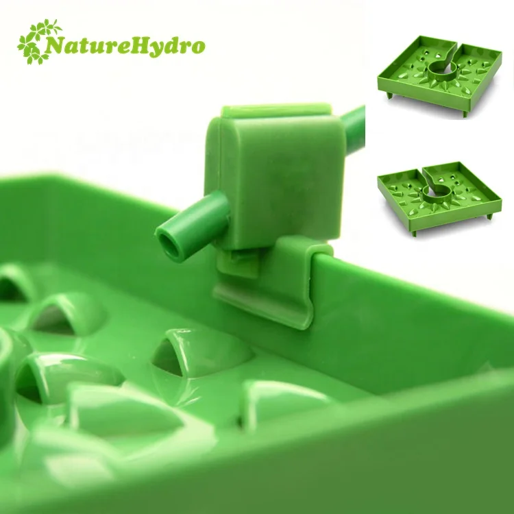Hydroponic 4 6 8 inch Drip Caps for Rock Wool Cube