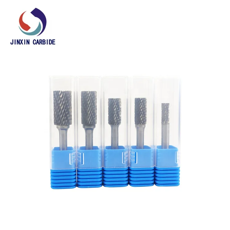 Factory Supply  SB Cylindrical With End Cut Tungsten Carbide Burr for dremel