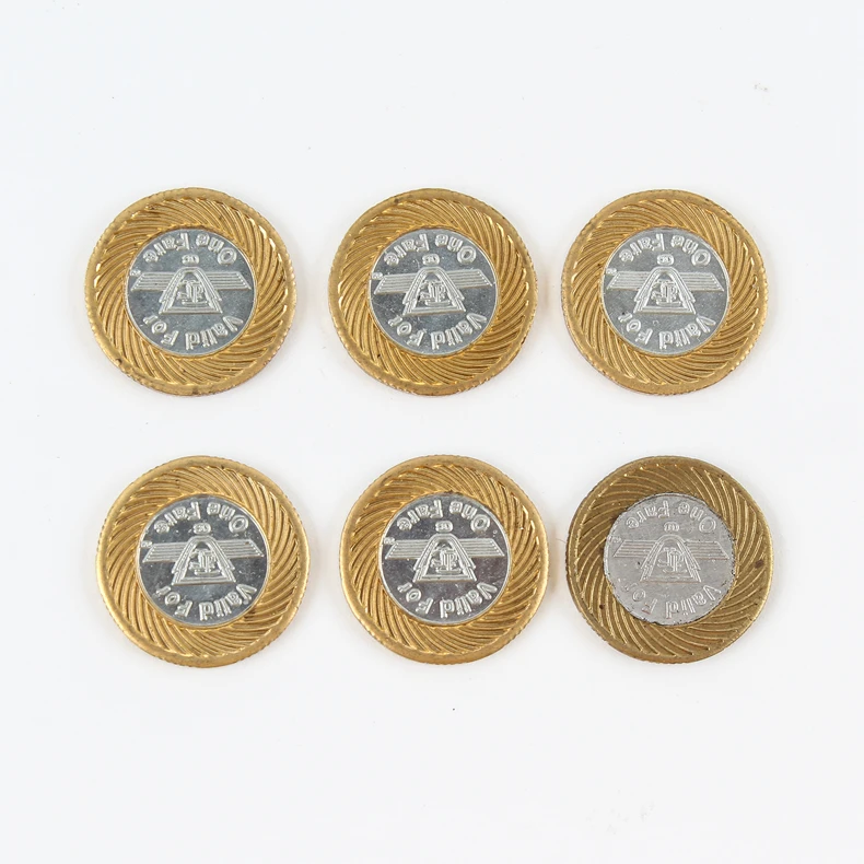 Custom Challenge Coin 2 Euro Brass Roman Coin Tooth fairy Coin
