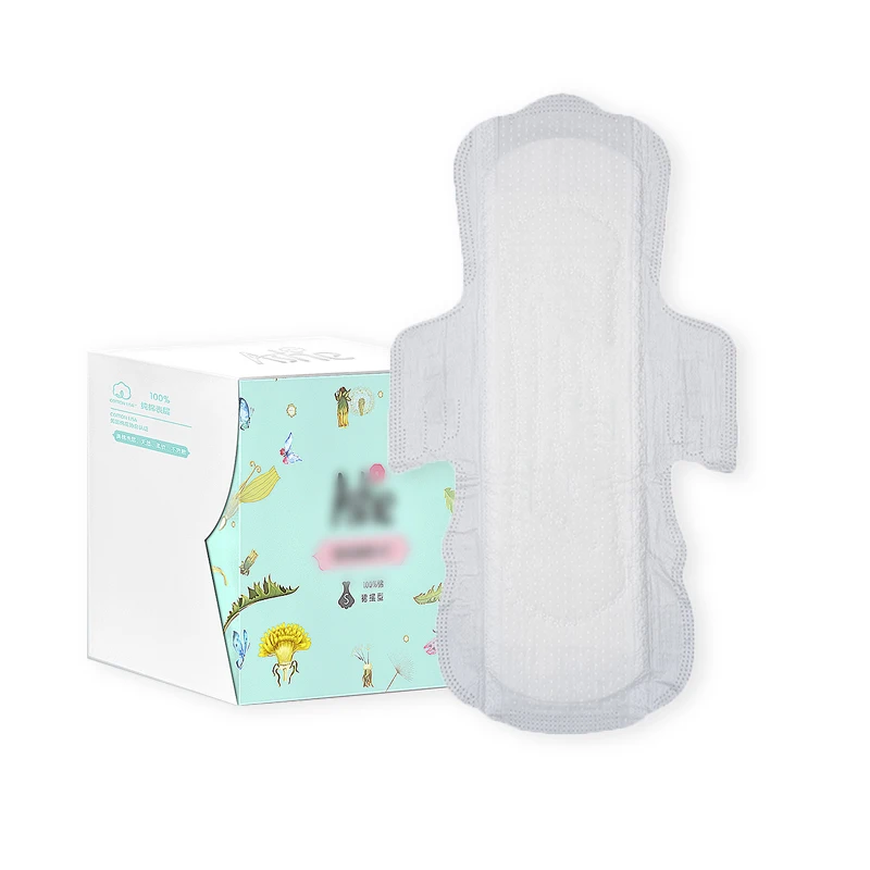 
Oem ODM Non-woven woman menstrual pad Composite PE Film organic cotton 290mm Sanitary napkins 