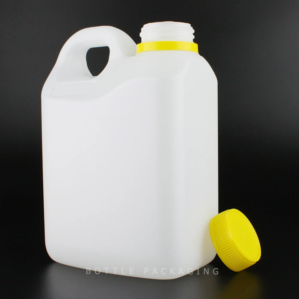 Custom Label 1000ml HDPE Plastic Additive Detergent Handle Bottle Motor Oil Tamper Proof Screw Cap Engine Oil Bottle