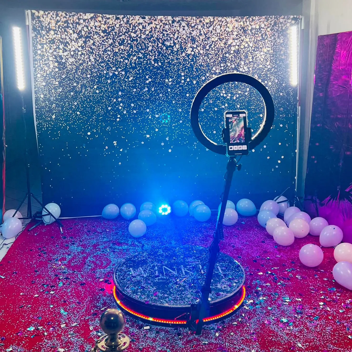 Wholesale New Design 360 Photo Booth Automatic Large Revospin 360 Photo Booth Automatic Machine Photobooth With Fast Shipping
