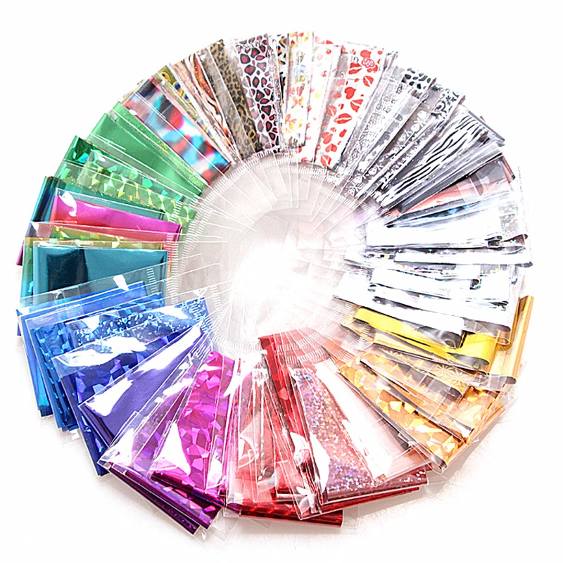 Nail Art Foil Starry Sky Star Set Nail Transfer Tips Manicure Art DIY Foil Stickers Tapes